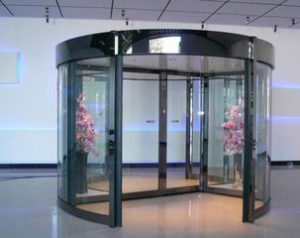 2 wing revolving door